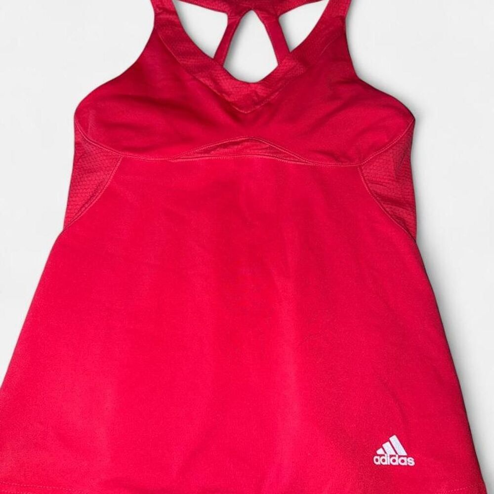 Adidas Women's Pink and Red Vest